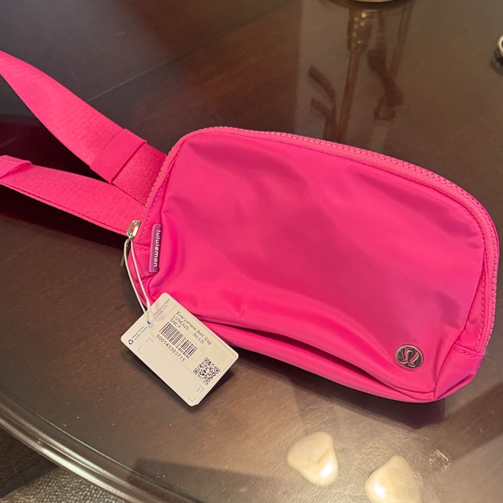 Lululemon Athletica Vibrant Pink Crossbody Bag